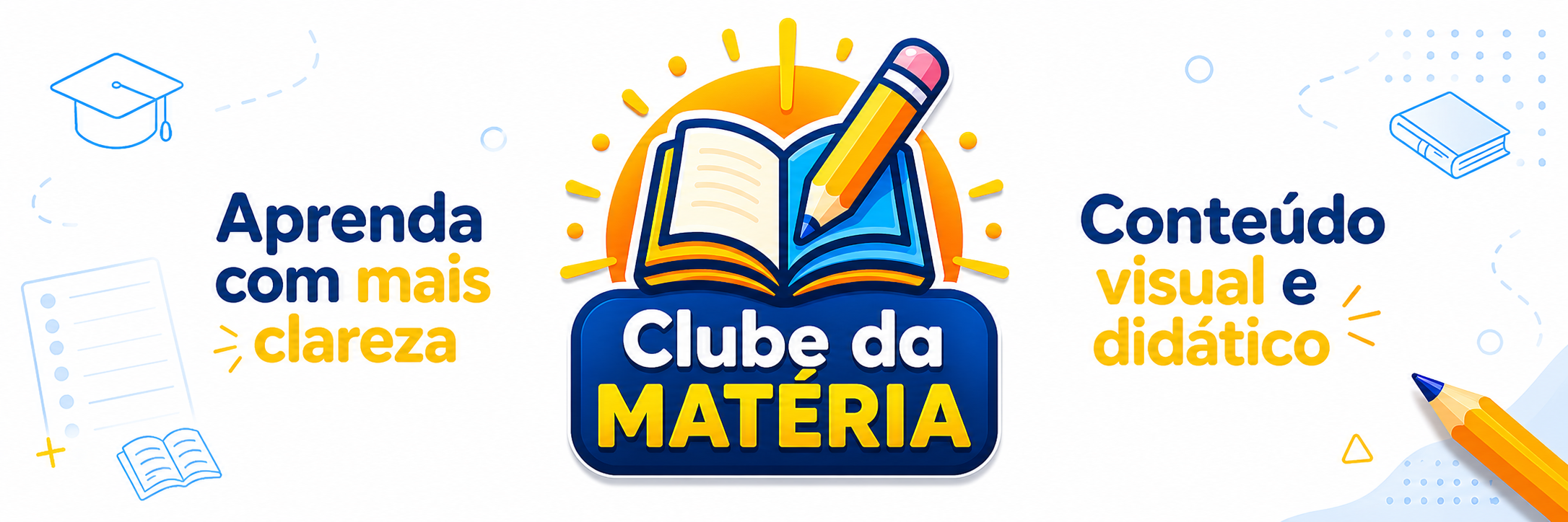 Clube da Matéria — Aprenda com mais clareza